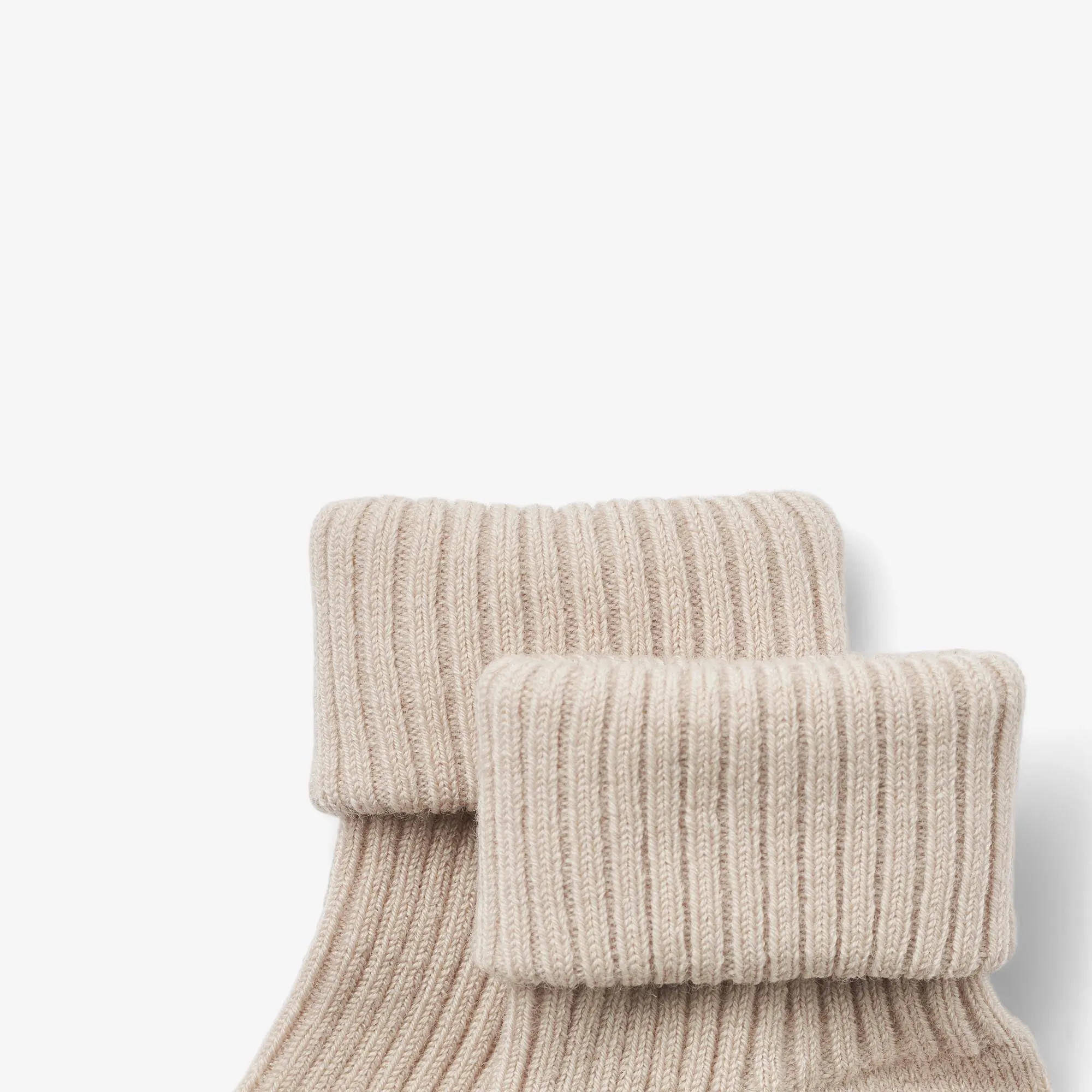 2 pk Wool Rib Socks Ziggy - navy
