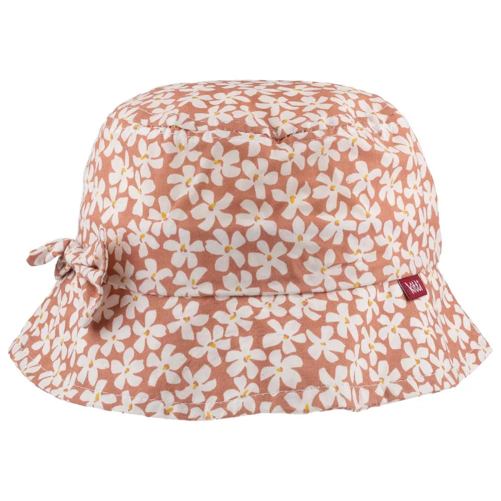 Adorable Floral Print Old-Kids Cap Hat 4-8 Years