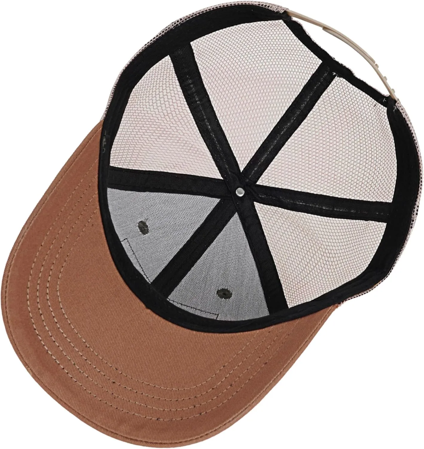 American Flag Trucker Hat - Snapback Hats for Men Women Baseball Cap - Breathable Mesh & Adjustable Fit for Casual Wear