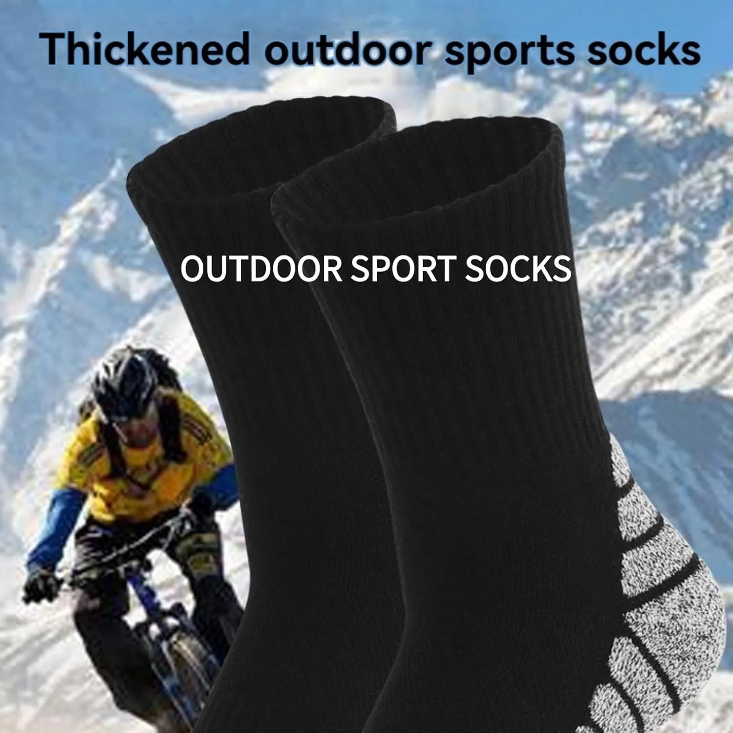 Ankle Athletic Outdoor Socks for Men & Women Moisture-Wicking Low Cut Cushioned Compression Arch Support 4 Pairs