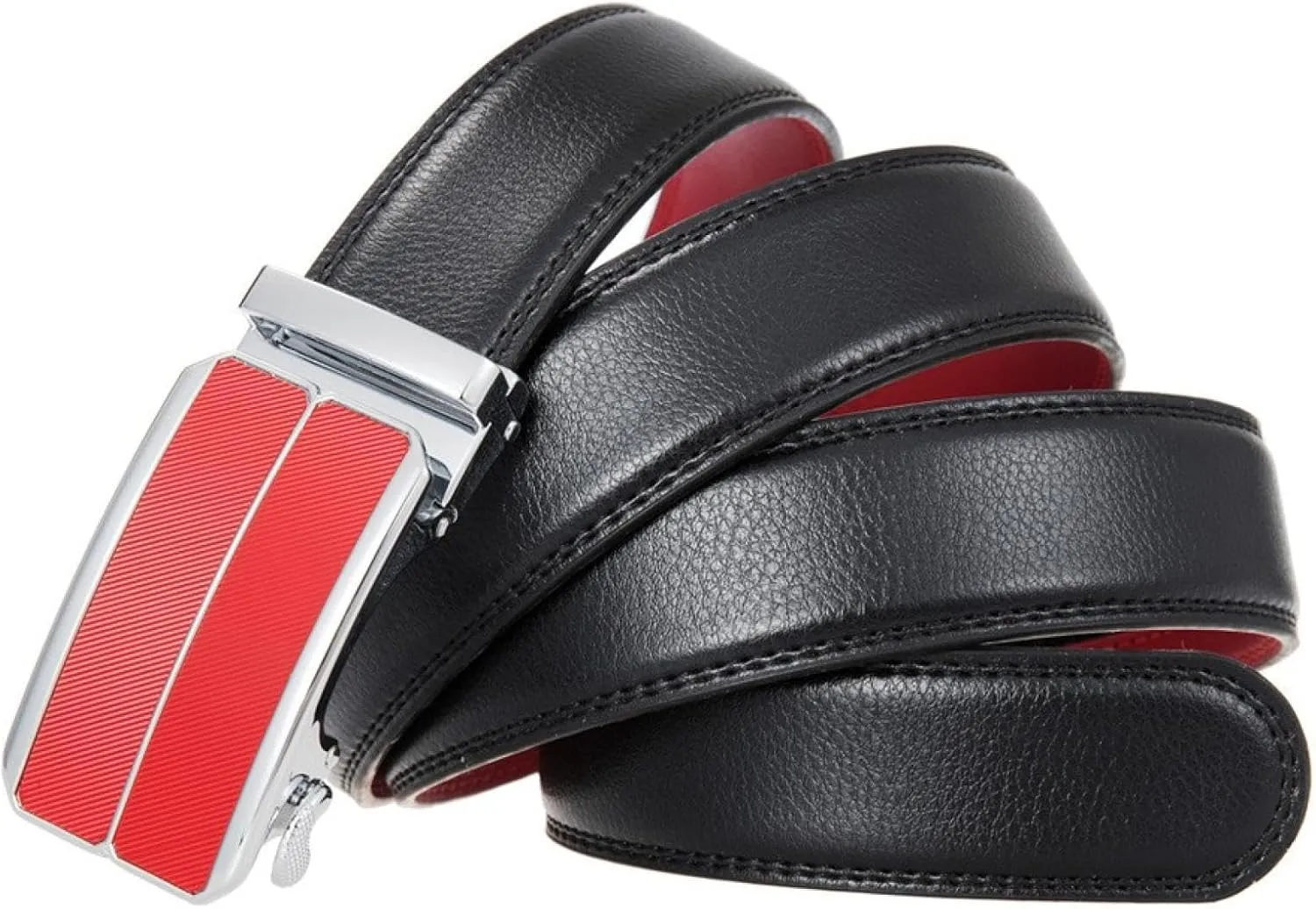 Automatic Buckle Genuine Leather Luxury Belts for Men