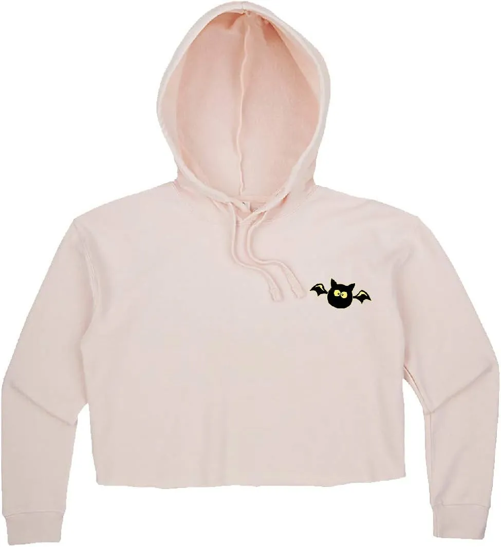 Awkward Styles Crop Hoodie for Womens Crop Top Hoodie Bat Cropped Sweatshirt Tops Womens Bat Hoodie Sweatshirt Fleece Hoodie