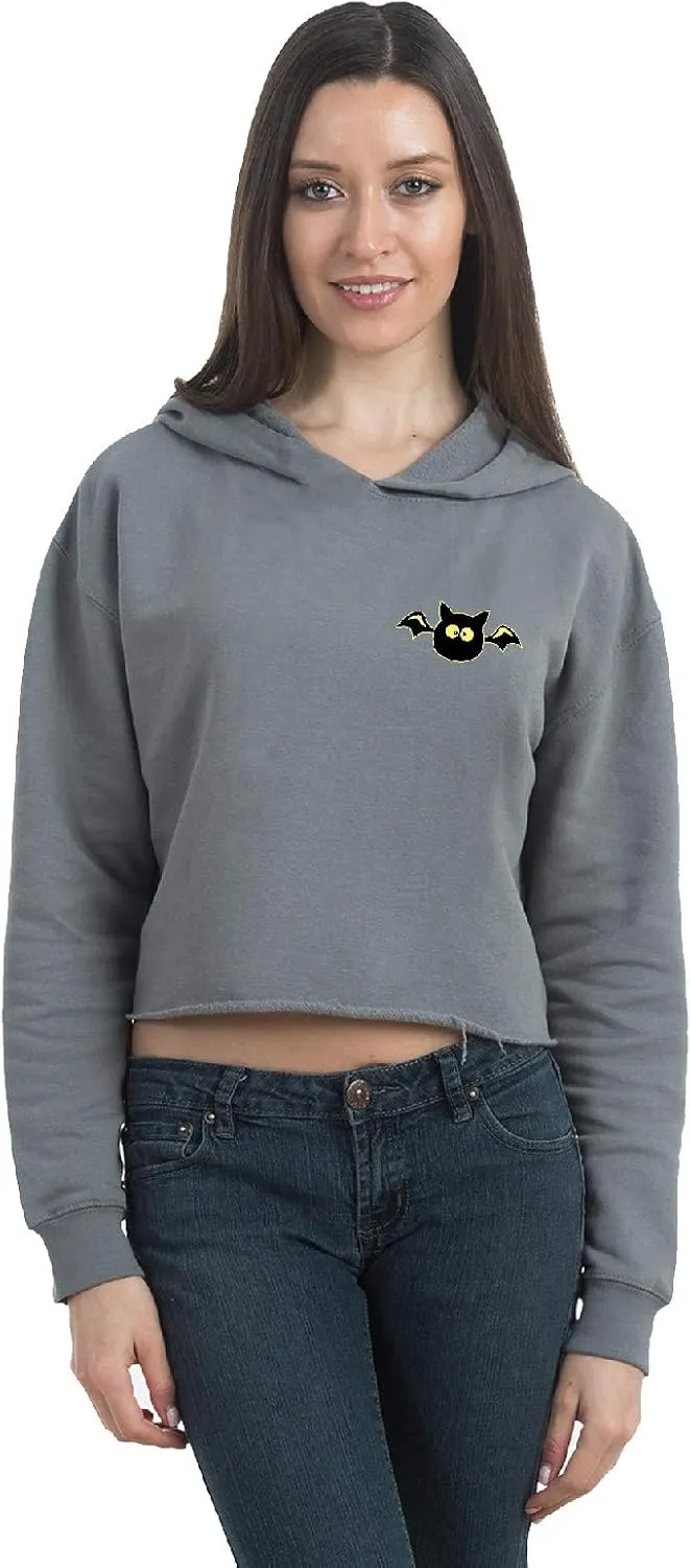 Awkward Styles Crop Hoodie for Womens Crop Top Hoodie Bat Cropped Sweatshirt Tops Womens Bat Hoodie Sweatshirt Fleece Hoodie