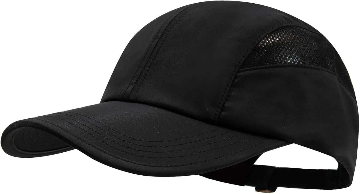Croogo Mesh Baseball Cap Summer Trucker Hat Dad Hats Lightweight Breathable Sports Sun Hat Casual Golf Running Snapback Caps