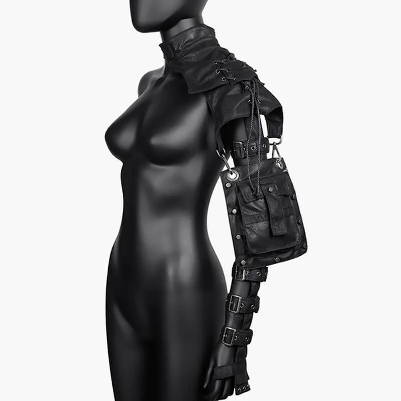Dark Fashion Pauldron With Bag