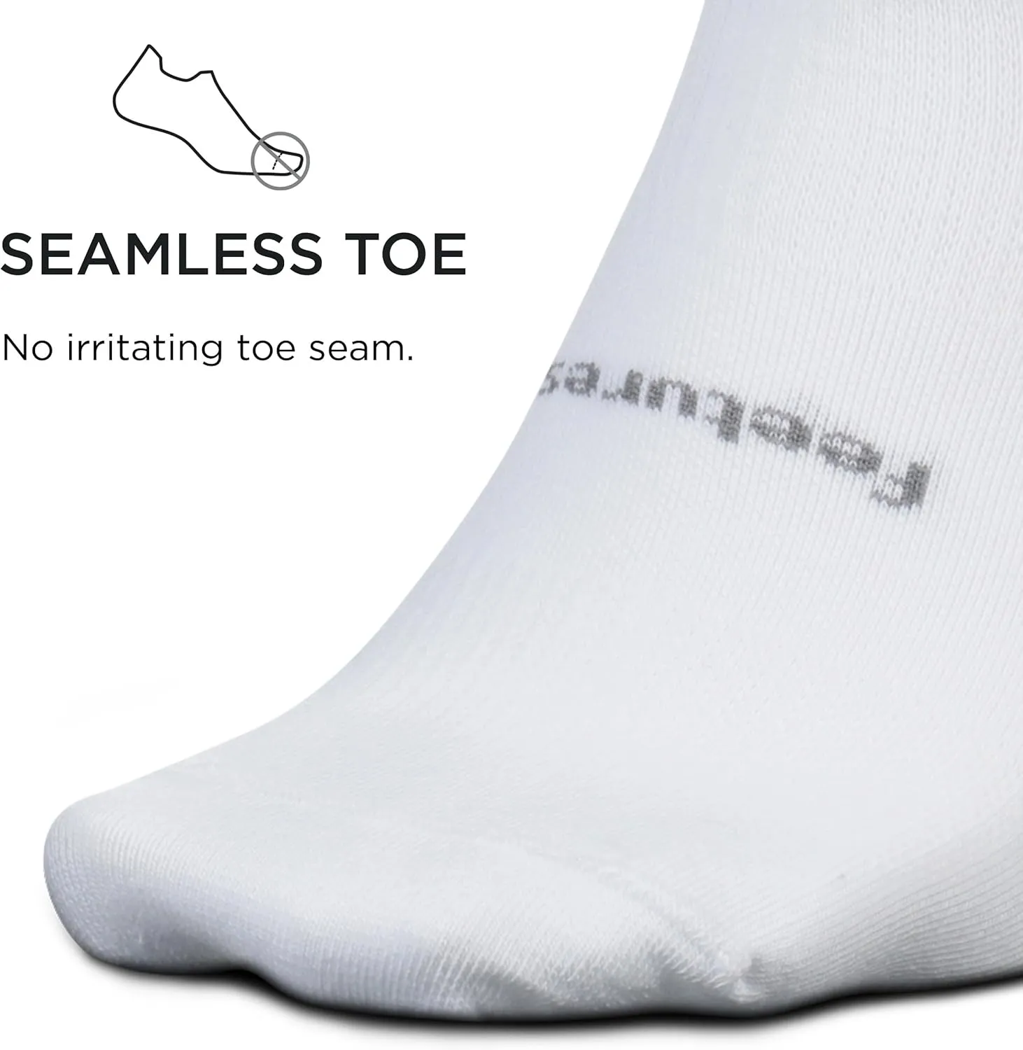 Feetures High Performance Ultra Light Cushion Quarter Sock - Moisture-Wicking Athletic Socks - (1 Pair)