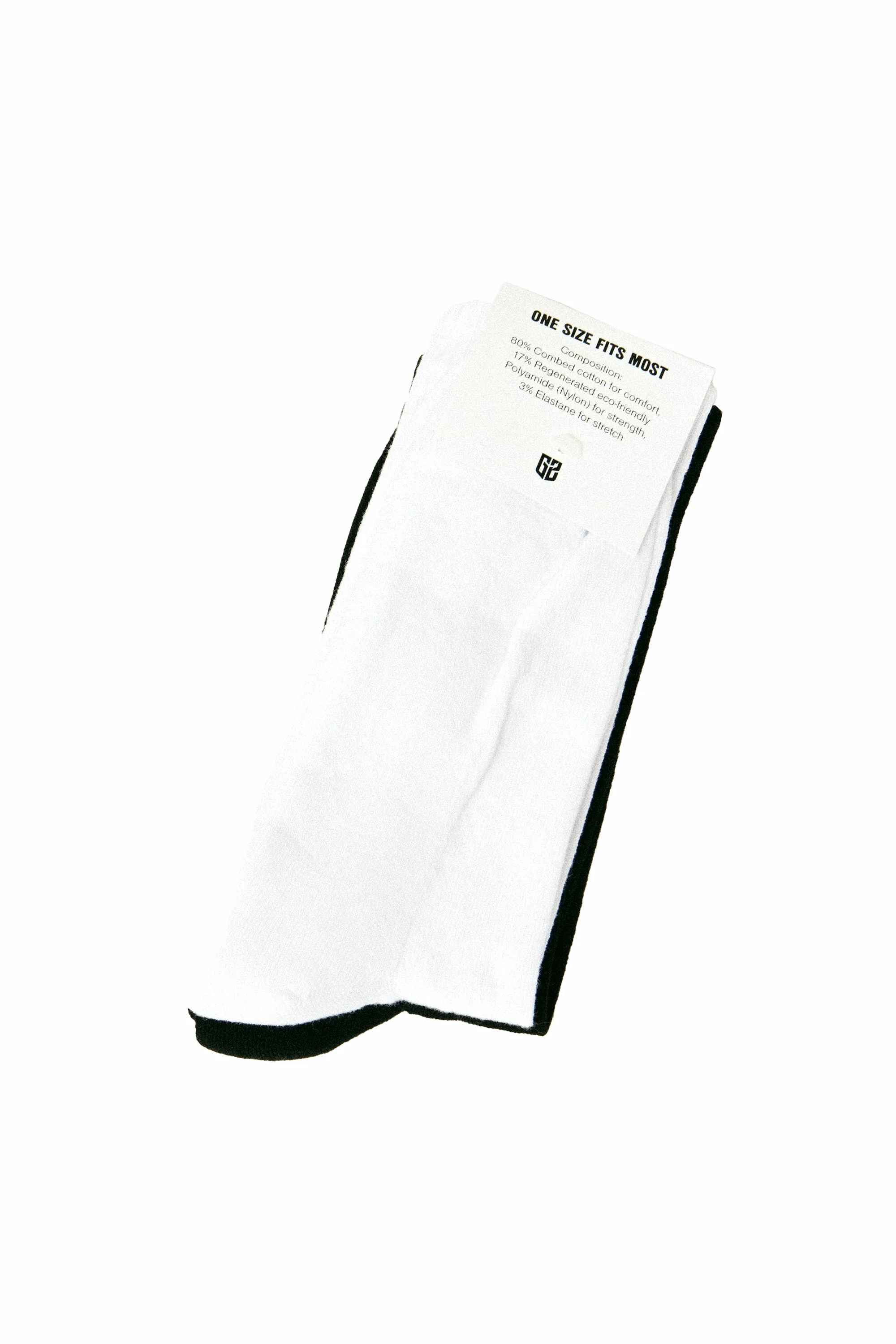 G2 ESSENTIALS - Socks 2 pack - Black / White
