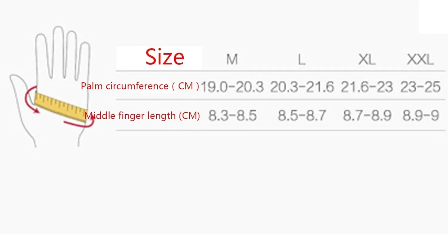 Gloves Men's Touch Screen Gloves, Winter Warm Non-Slip Knitted Gloves with Soft Lining, Driving Gloves, Bicycle Gloves, Running Gloves (Color : A, Size : L)