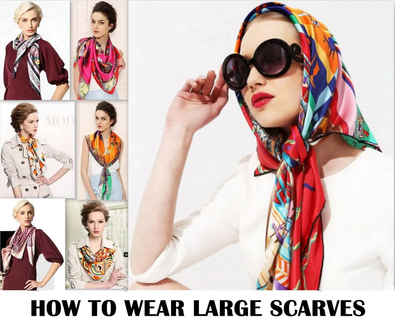 Grace Scarves 100% Silk Scarf, Artists Collection (van Gogh & Monet)