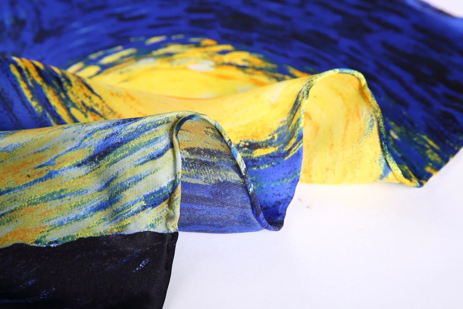 Grace Scarves 100% Silk Scarf, Artists Collection (van Gogh & Monet)