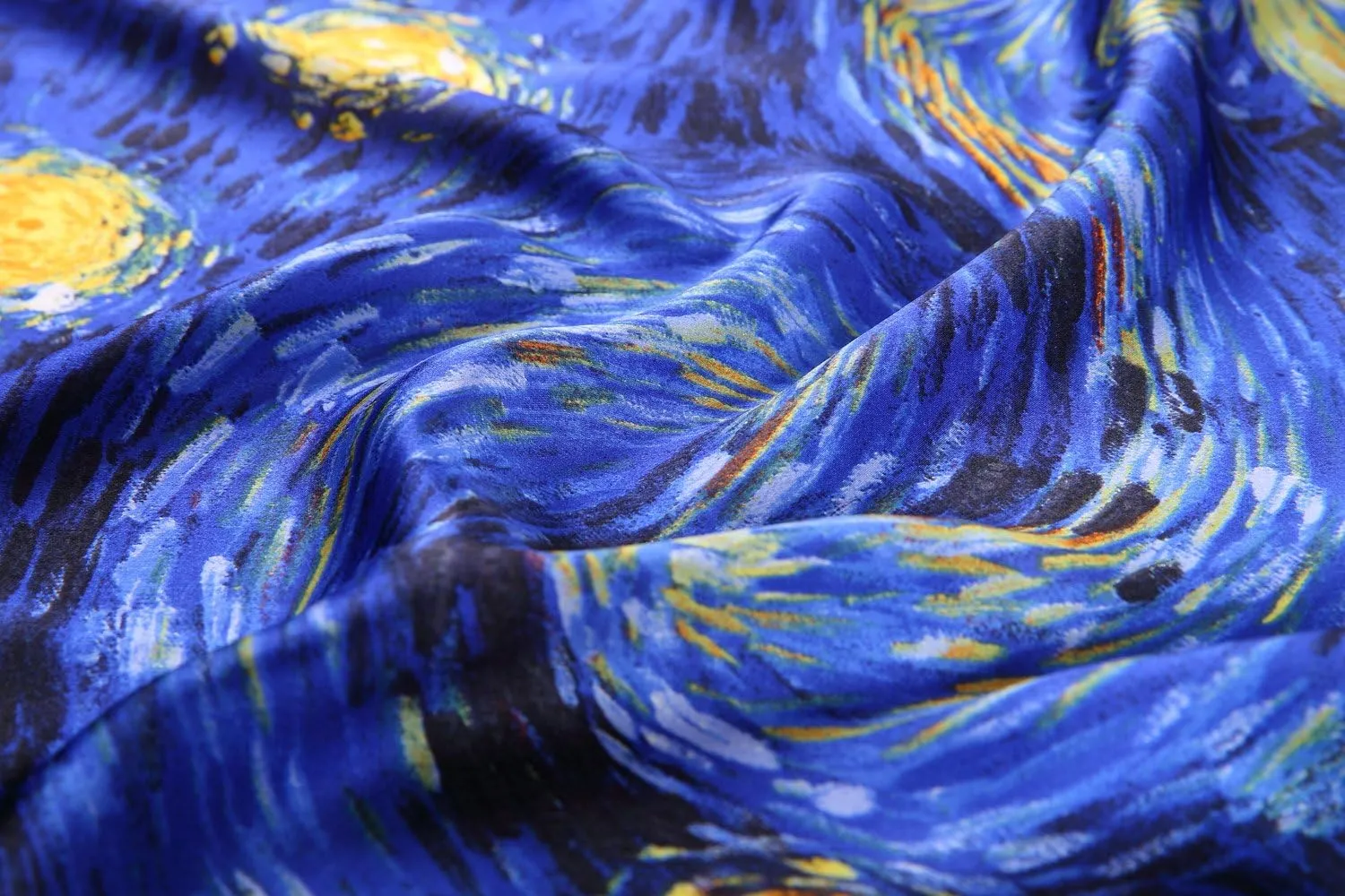 Grace Scarves 100% Silk Scarf, Artists Collection (van Gogh & Monet)