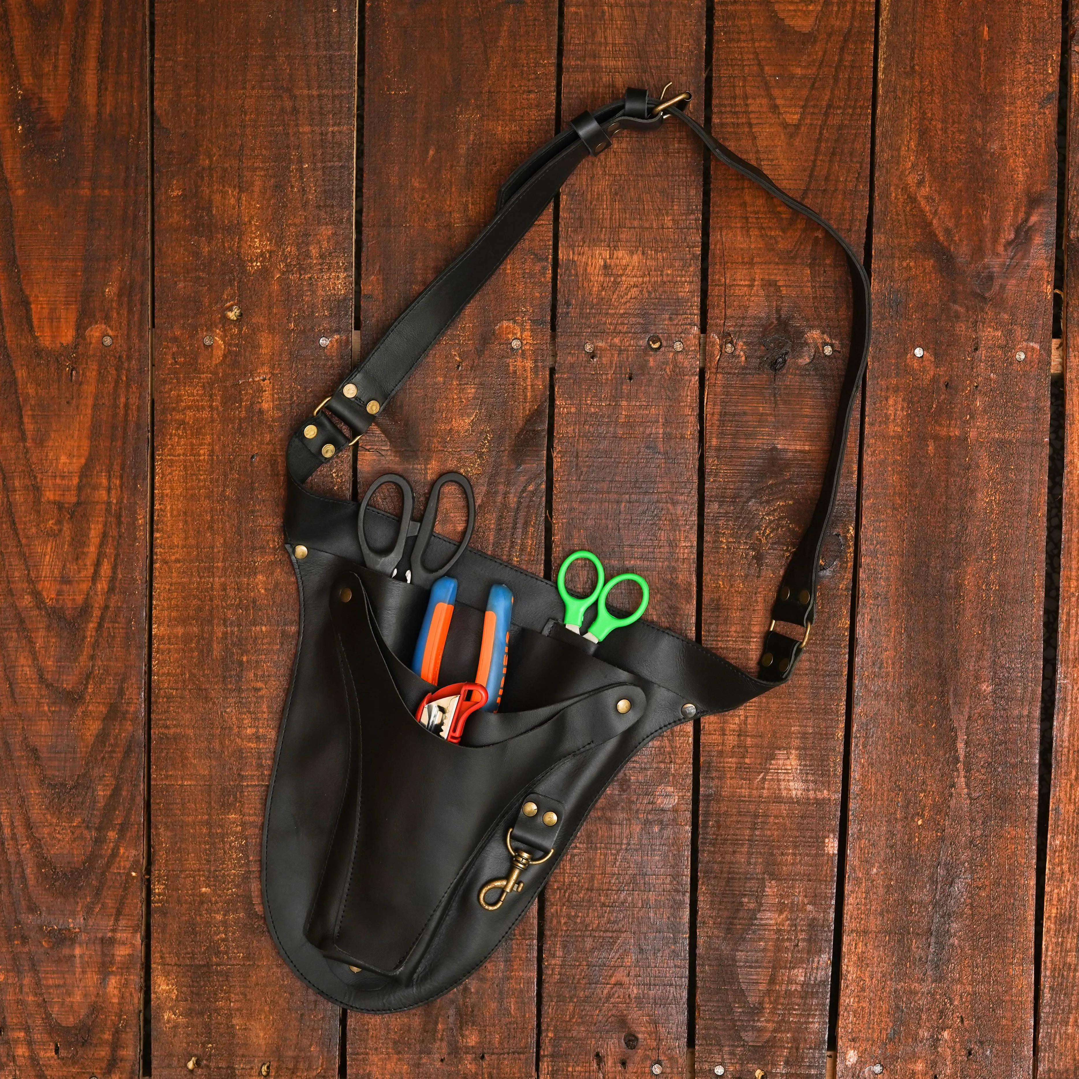 Leather Florist Tool Belt and Pouch