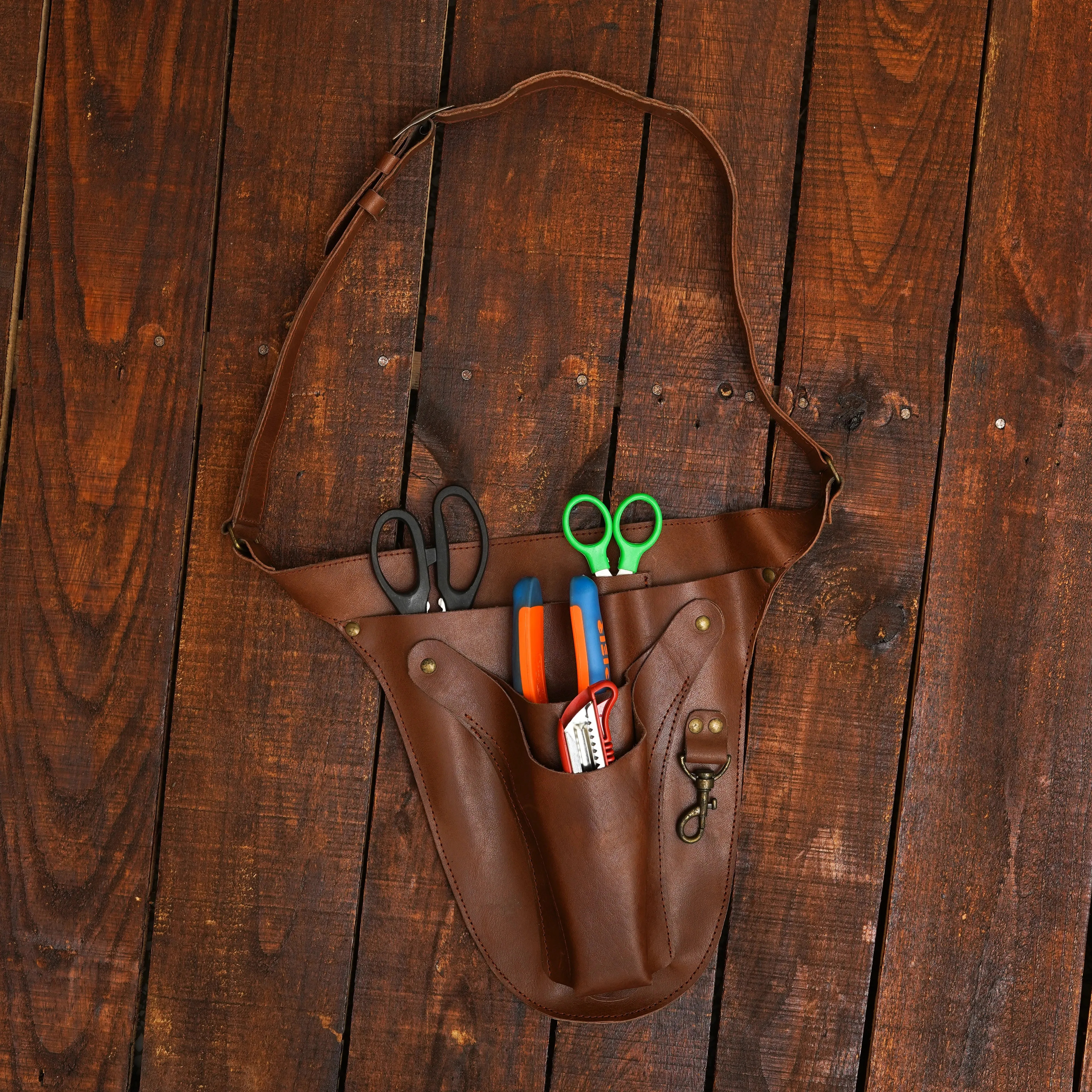 Leather Florist Tool Belt and Pouch