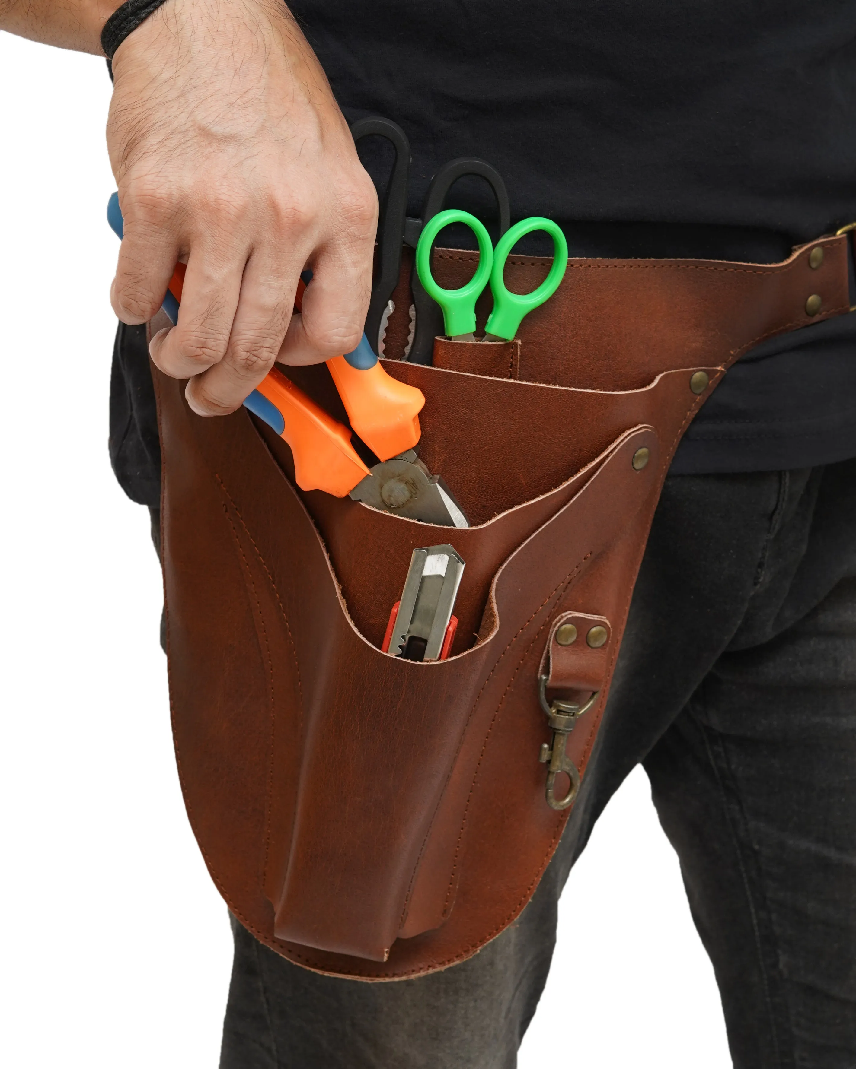 Leather Florist Tool Belt and Pouch