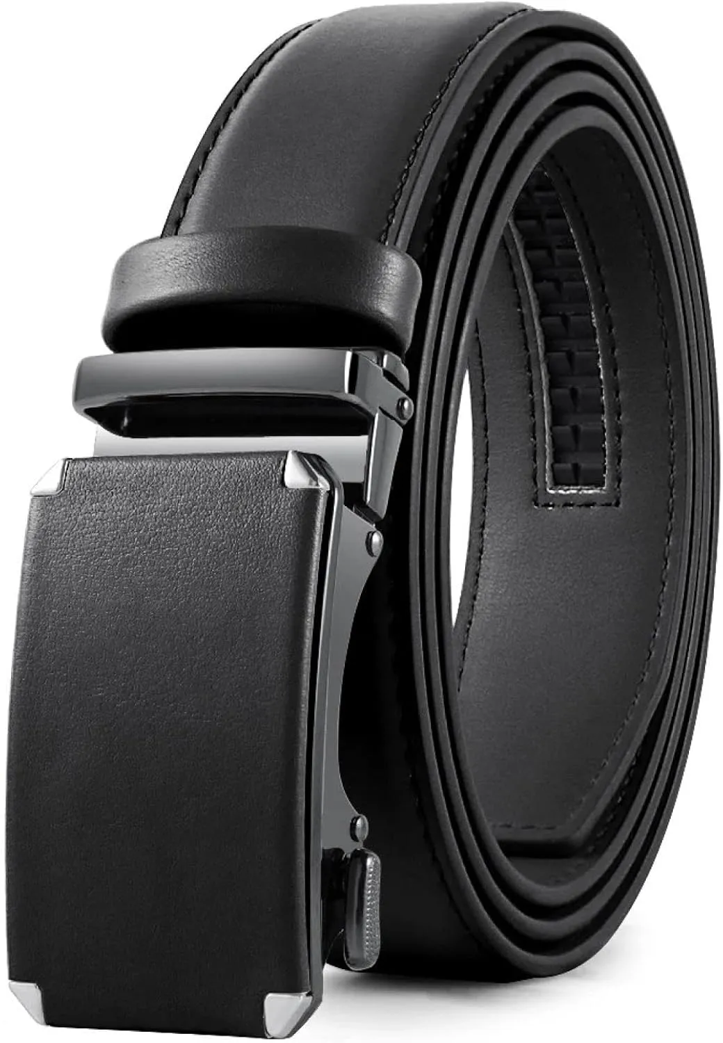 Men Belt Metal Automatic Buckle Genuine Leather Belt Men's Belt Luxury Leather Belts for Men Male Belts