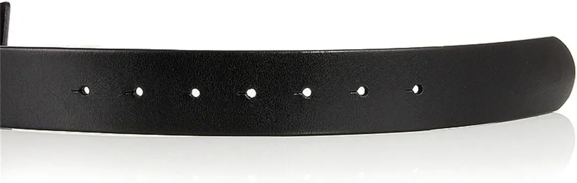 Men Cowhide Belt Strap 3.3CM 3.8Cm Round Hole Belt No Buckle Genuine Leather Belts Without Buckle