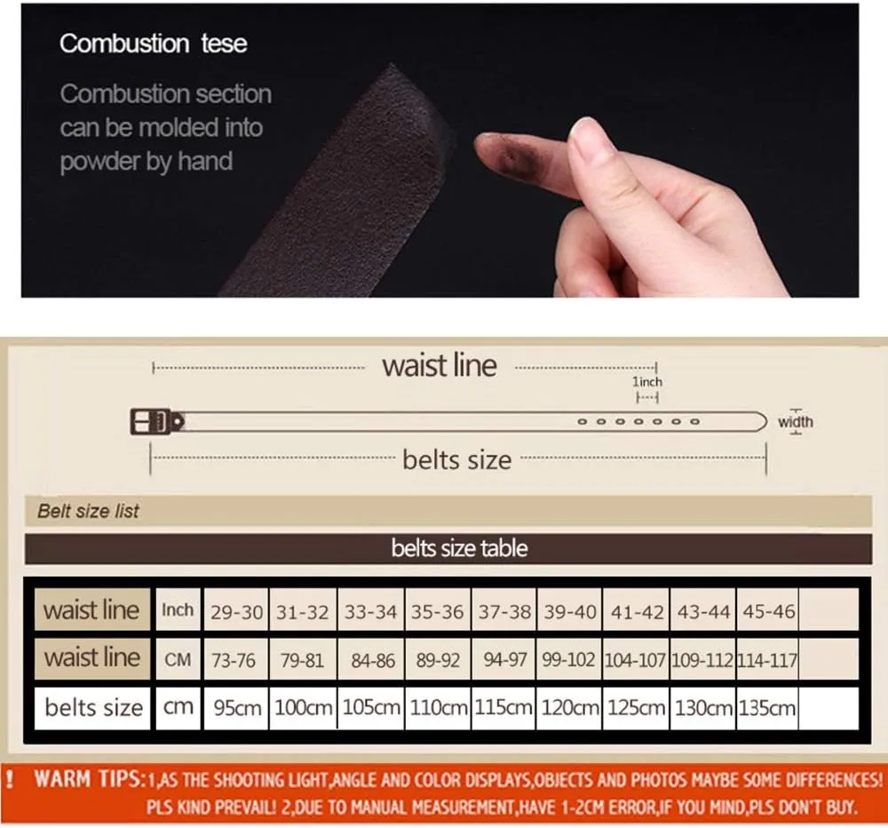 Mens belt genuine leather belts male strap leather belt men male designer belts Cummerbunds for men