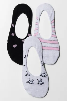 Og 3Pack Secret Socks Panda