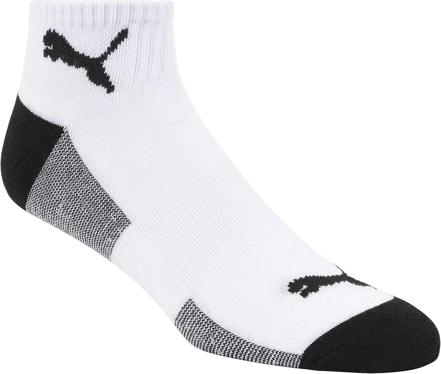 PUMA Men's 6 Pack Quarter Crew Socks