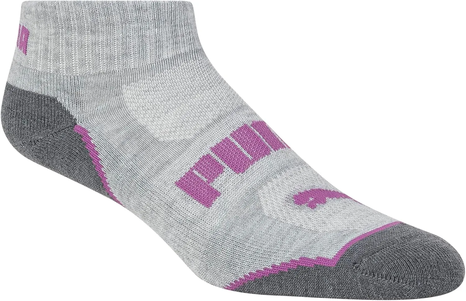 PUMA Women's 6 Pack Quarter Crew Socks