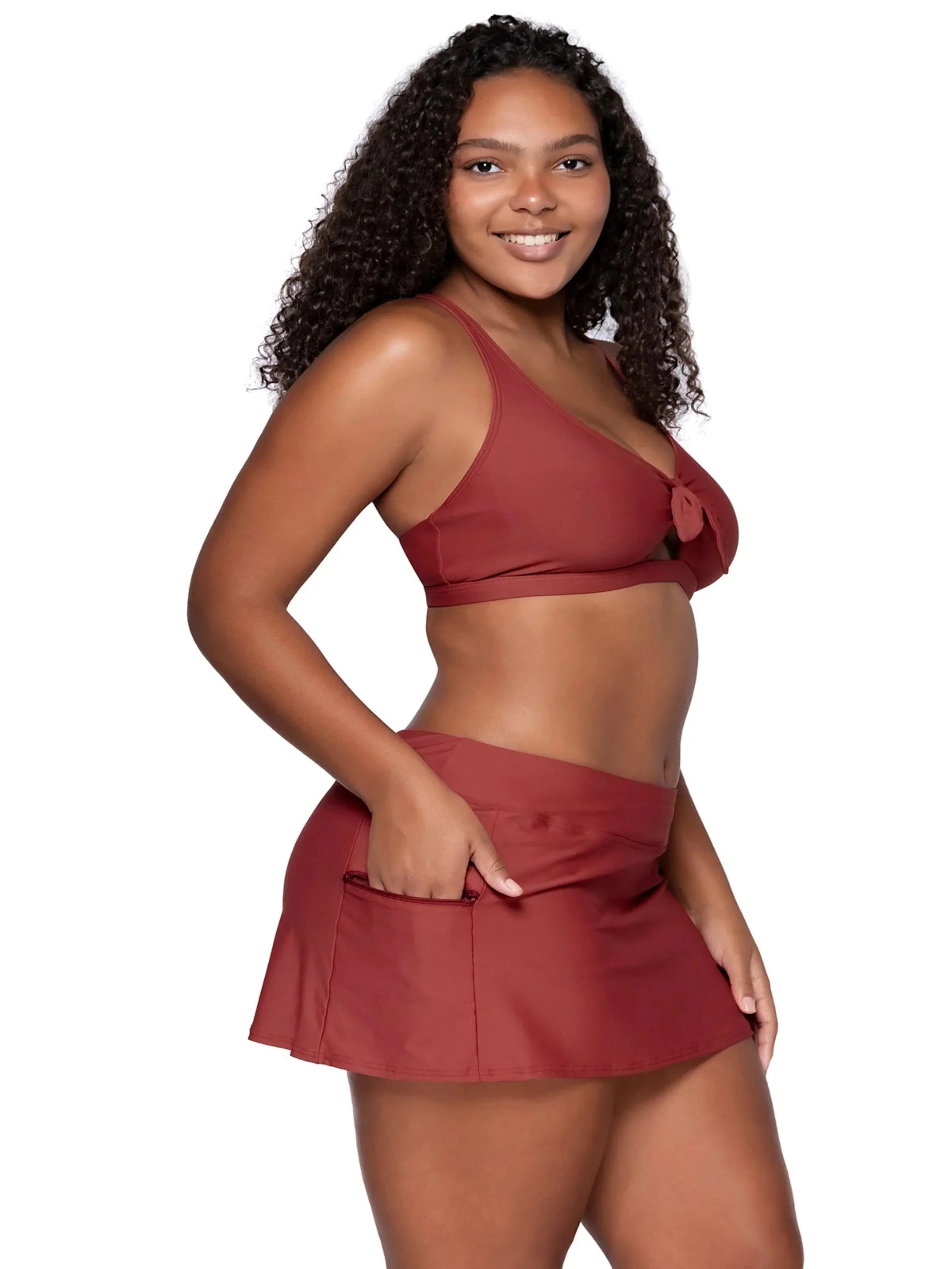 Sporty Swim Skirt