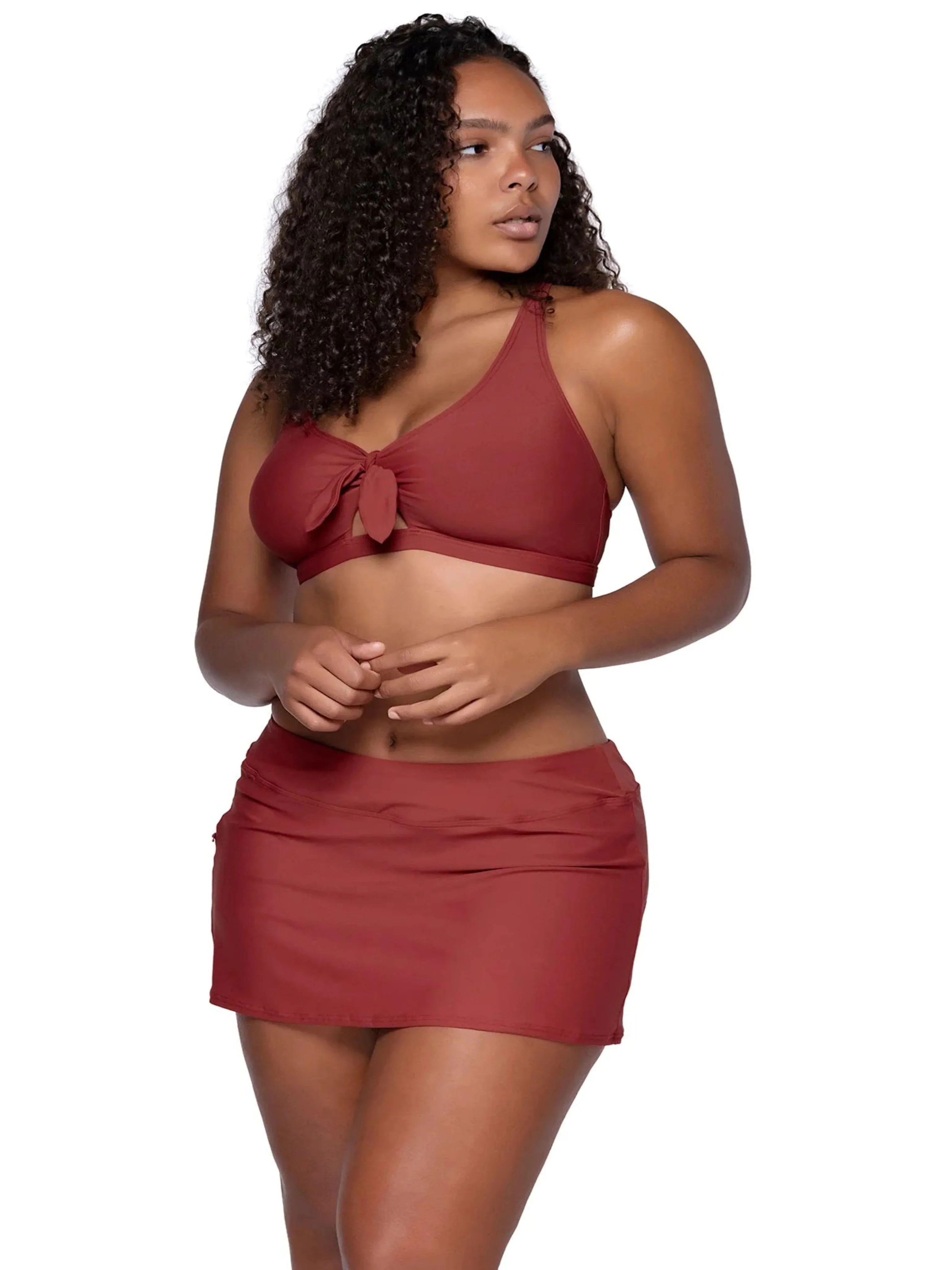 Sporty Swim Skirt