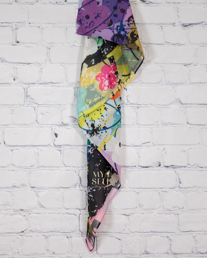 Tie Ur Knot Rachel Adjustable Pre-Tied Bandanna with Full Non Slip Grip