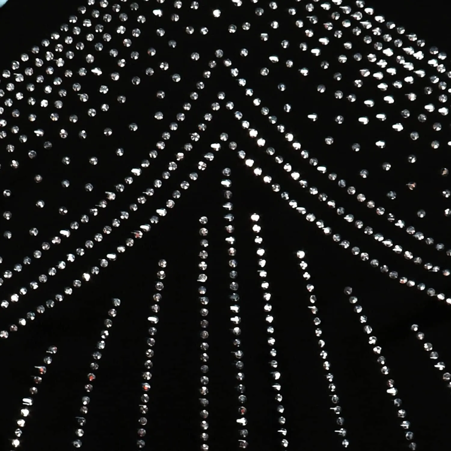 Zoctuo Party Club Night Outfits for Women Sexy Elegant Rhinestone Bodycon Dress Hot Drilling Evening Gowns